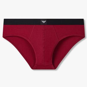 [엠포리오 아르마니 언더웨어]에센셜 로고라벨 코튼 삼각브리프(0815311321)