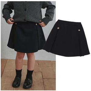 빈2 BZ54SK01NV 아동 여아 네이비 에이라인 스커트 초등 2025년 가을