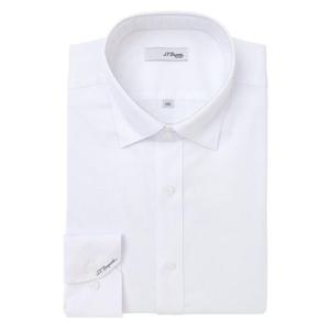 [에스티듀퐁(셔츠)]스냅버튼 긴팔 남방 슬림핏 와이셔츠  SE5FM21LS305SWH