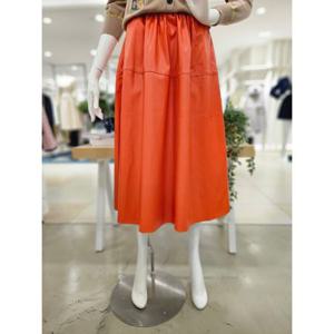 [포커스]MARIO포커스 레더 포켓 플레어 스커트  FS4A7SK00974