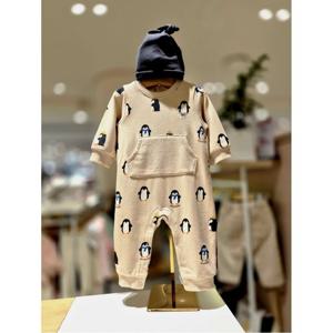 블루독베이비 10 25FW 신상 (CR)펭귄 우주복 (45C7067503)