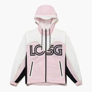 [르꼬끄골프] 여성 컬러 배색 포인트 우븐 점퍼 (GQ322LBL95)