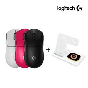 로지텍G PRO X SUPERLIGHT2 슈퍼라이트2 지슈라2 무선 게이밍 마우스 + 스카이울프 올인원충전기