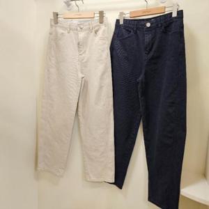 스테파니 HC07 나인스텝  테이퍼드 면 스팟 팬츠 N25NP5304