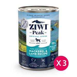 지위픽 DOG 캔 고등어 양고기 390g x 3개