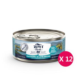 지위픽 CAT 캔 고등어 양고기 85g x 12개