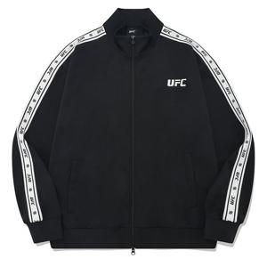 UFC 라인 트랙 자켓 블랙 U4TTU1301BK