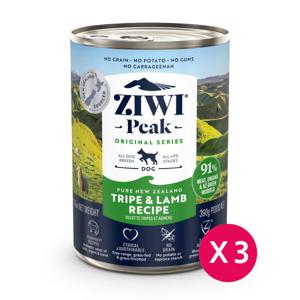 지위픽 DOG 캔 트라이프 양고기 390g x 3개