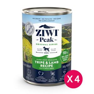 지위픽 DOG 캔 트라이프 양고기 390g x 4개