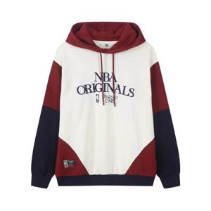 [엔비에이]NBA ORIGINALS46 컬러 블록 후드 티셔츠(N254TH052P)