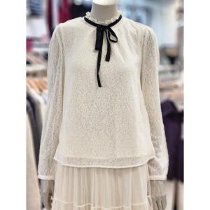 SOUP 세이브존07 리본 타이 블라우스 SB2LS30