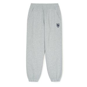 MLB 베이직 미디움로고 조거팬츠 A5 3APTB0244 09MGS 43CRD 50BKS