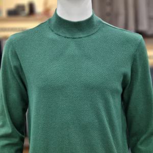 [크로커다일남성]가을겨울신상 사선조직 하프터틀넥AATP9792458_