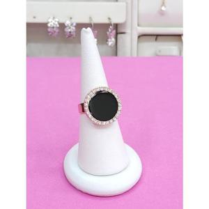 로뎀 세이브존05 Elegance스왈 오닉스 오픈 반지3 RDA23100221