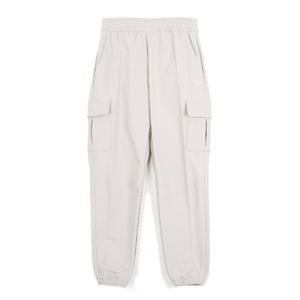 휠라바지 GQT FS2WPG4101X-GRE 기모 우븐 스트레치 조거팬츠