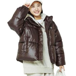 소이 세이브존07 글로시브라운웰론점퍼 25W0154