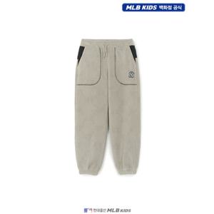 [MLB키즈US] (7APTM0356-50BGM) 아웃도어 모노그램 플리스 조거 팬츠 아동바지 키즈바지