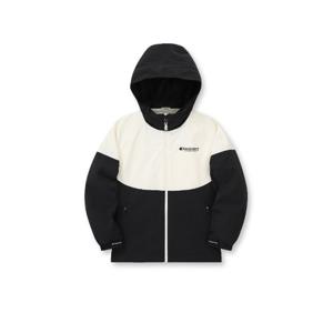 디스커버리키즈후드집업 BQK DKTR11044-BKS 키즈 우븐 배색 트레이닝 후드 자켓