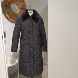 르피타 HC06 퍼카라 퀼팅 롱패딩(블랙) L254UJPB62