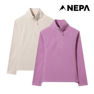 [택가89,000원] 네파 여성 폴라텍 마이크로 플리스 집업 티셔츠 7L85416
