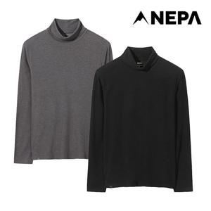 네파 남성 소프트 하이넥 티셔츠 7L75363