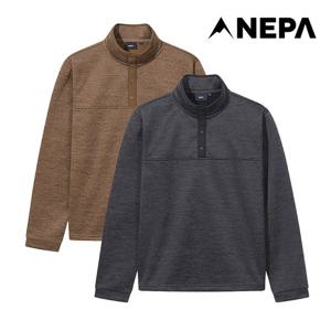 [택가89,000원] 네파 남성 필라토 플리스 반집업 티셔츠 7L75440