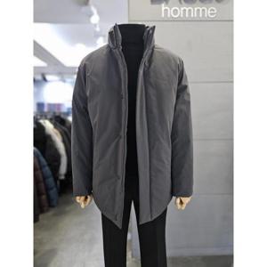 바쏘옴므 세이브존03 바쏘옴므 남자 겨울 구스 패딩 점퍼  그레이 하프 헝가리 WSAGZ4UA52A