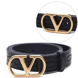 [발렌티노] 25FW 남성 브이로고 시그니처 벨트 (7Y2T0SM3 ZIM 0NO 25F)