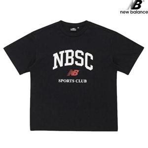 뉴발란스 NBNED32743-BK NBSC 빅그래픽 티셔츠 남녀공용 반팔티