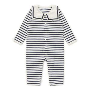 [블루독베이비8] 26SS(NY)스퀘어 카라 우주복 HJ (4617067506) (BLUEDOG BABY 유아 출산 백일 선물 도트 강