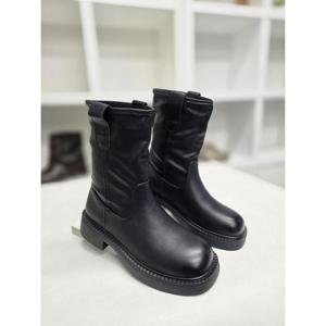 노튼 세이브존06 자체제작 보니타 라운드 통굽 앵클 부츠 N-39J11