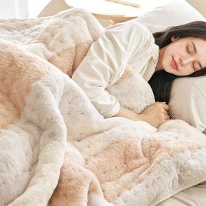 프롬비 프리미엄 아뜨 전기 담요 전기요 FE242N 허니베이지 180cmX130cm 캠핑 무릎 더블 온열 차박