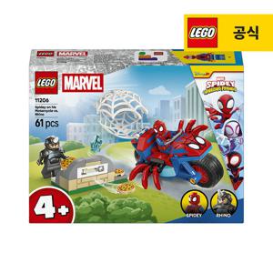 레고 스파이디 11206 모터사이클 스파이디 대 라이노 [레고공식]