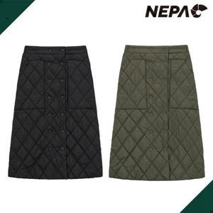 네파 7K81862 여성 퓨레퍼프 패딩 롱 스커트