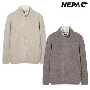 네파 7L75905 남성 부클 집업 스웨터