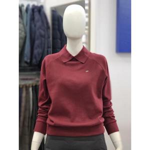 BTR골프 세이브존06 여성 가을 겨울 칼라넥 뒤반집업 티셔츠 셀윈 BWT4607W