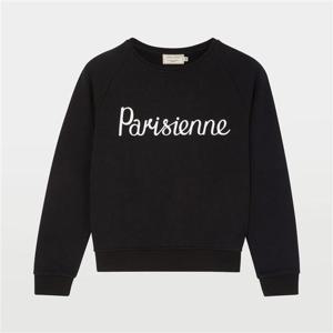 메종키츠네 파리지엥 빈티지 스웨트셔츠 AW00301KM0001 BK