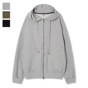 [리빌모아]남자 루즈핏 스웻 투웨이 후드집업 AC-JUA-Q053-멜란