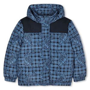 [겐조키즈][KENZO GALAXY]체크패턴패딩점퍼Z256AFD111