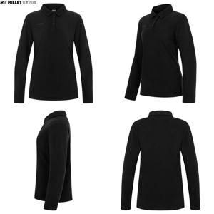 [밀레]밀레티셔츠 여성 겨울 카라 긴팔티셔츠 MLUWT671A_IC