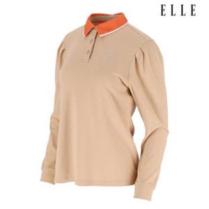 엘르골프 세이브존01 여성 카라 배색 포인트 폴로 티셔츠 6J65203 200