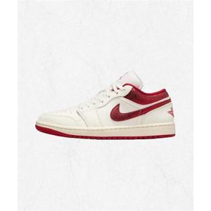 나이키 NIKE 에어 조던 1 로우 SE W - 세일 팀 레드 바시티 레드 HJ9338-106 2387533