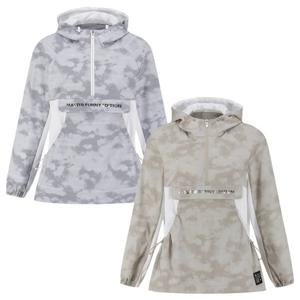 [양말증정]여성 메쉬 블록 스트링 아노락 (421E1JP203)