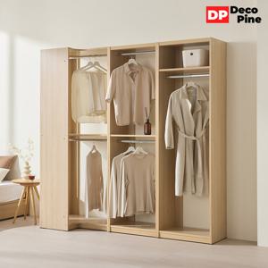 데코파인 댄디 드레스룸 2000 Q세트 코너장 긴옷장 옷장 시스템