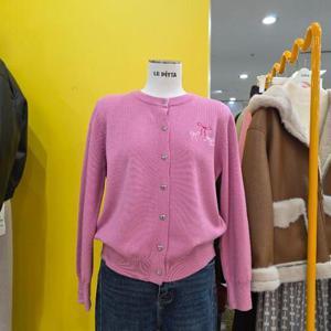 르피타 DP01 리본하트가디건 L261BKT203