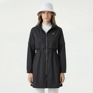 [먼싱웨어] 여성 디테쳐블 레인웨어 블랙 MR122LJP33