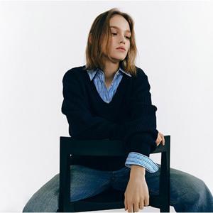 [지오다노]우먼 브이넥 니트 355501