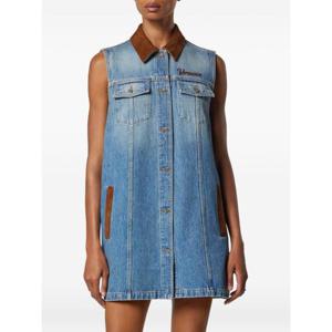 베르사체 미디 원피스 10226951A16751 1D800 BLUE