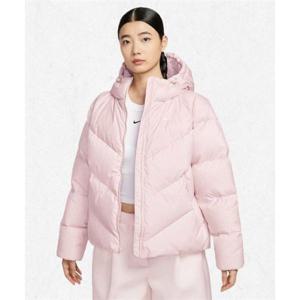 나이키 NIKE 스포츠웨어 윈드푸퍼 스톰 핏 루즈 후드 다운 패딩 W - 실트 레드 세일 HV5236-667 2500644