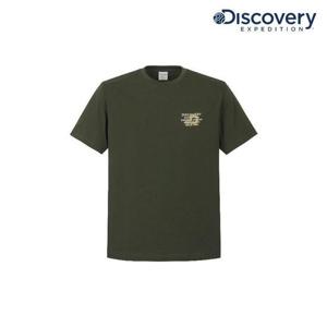 [디스커버리] 유니 헤비웨이트 스몰레터 반팔티셔츠 (DXRS5M063_KAD)